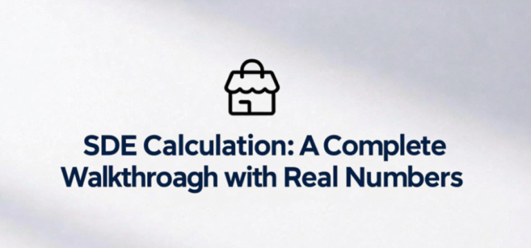 SDE Calculation: A Complete Walkthrough with Real Numbers